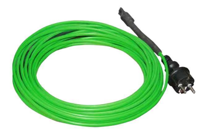 Frostschutz-Heizkabel mit Thermostat und Stecker 3m, 45W