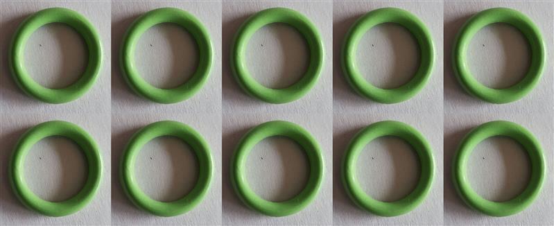 O-Ringe 17 x 2 mm Set (10 Stk) HNBR Gummi, für KFZ-Klimaanlagen R12 & R134a