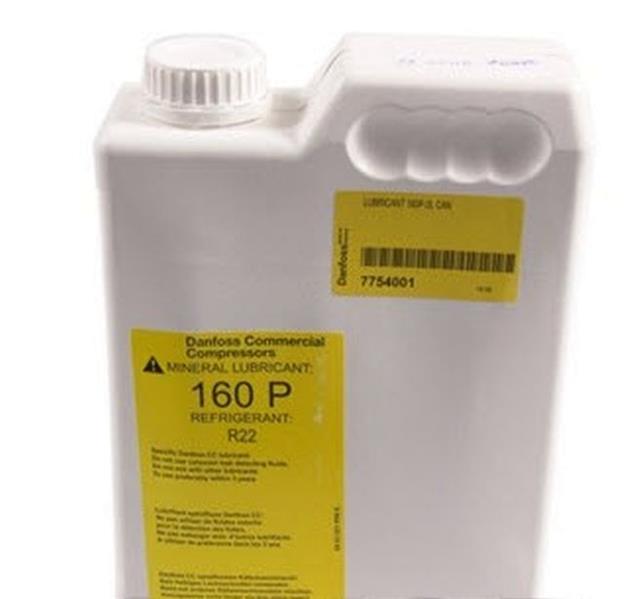 Kältemaschinenöl Danfoss 160P (Mineralöl, 2l) für Kompressoren Maneurop MT und LT
