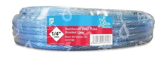Kondensatschlauch / PVC-Abflussschlauch, d = 1/4" (6) mm (Paket 30 m)
