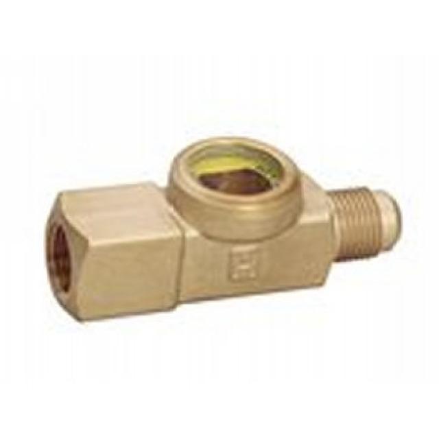 Schauglas Honeywell SBIA 6, 1/4" SAE innen und außen, Bördelanschlüsse
