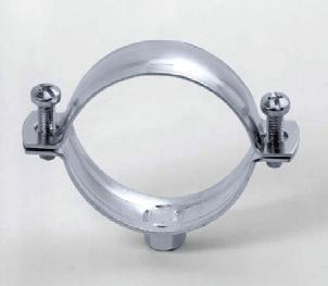 Rohrschelle zweischraubig ohne Schallschutz M8/M10 84-90* (72-78)