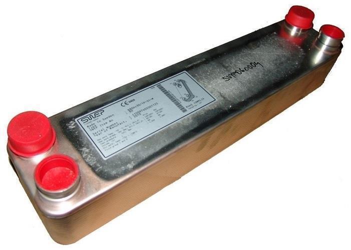 Plattenwärmetauscher SWEP B15HX30/1P-SC-M, 4X 3/4 " (20)
