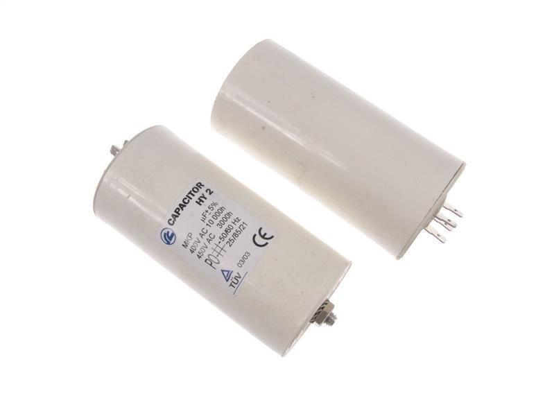 Kondensator SC 1141, 35 uF, 450-500 V (4 x Flachstecker + Schraube)