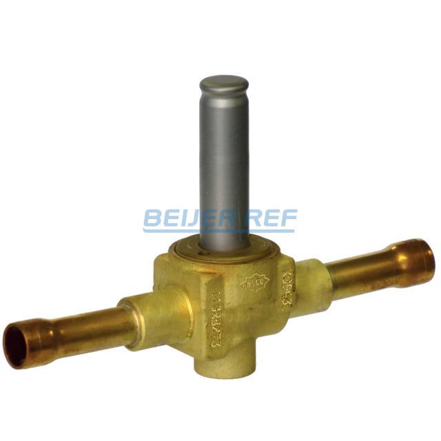 Magnetventil Alco, NC, Löt 3/8" (10 mm) ODF, ohne Spulen, 801209