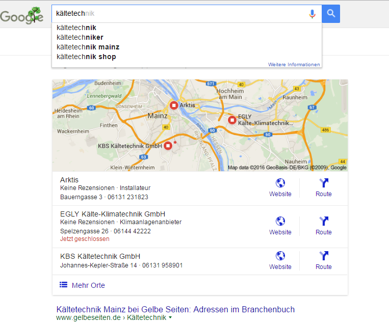 Kältetechnik und das Internet #1: Homepages für Kältetechniker Kältetechnik und das Internet #1: Homepages für Kältetechniker