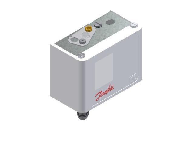 Druckschalter Danfoss Niederdruck, KP2, automatischer Reset, Anschluss 1/4"