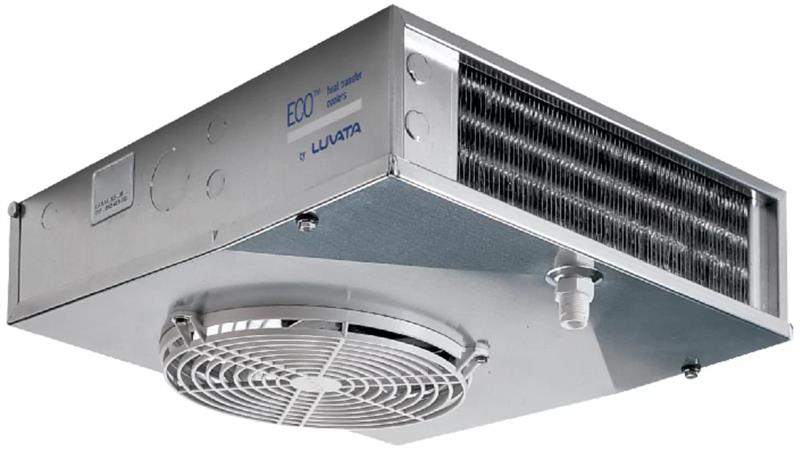 Ventilator ECO - Luvata EVS-181ED, 1,70 kW (dT 8 st., R404A), mit Abtauung, EC-Ventilatoren
