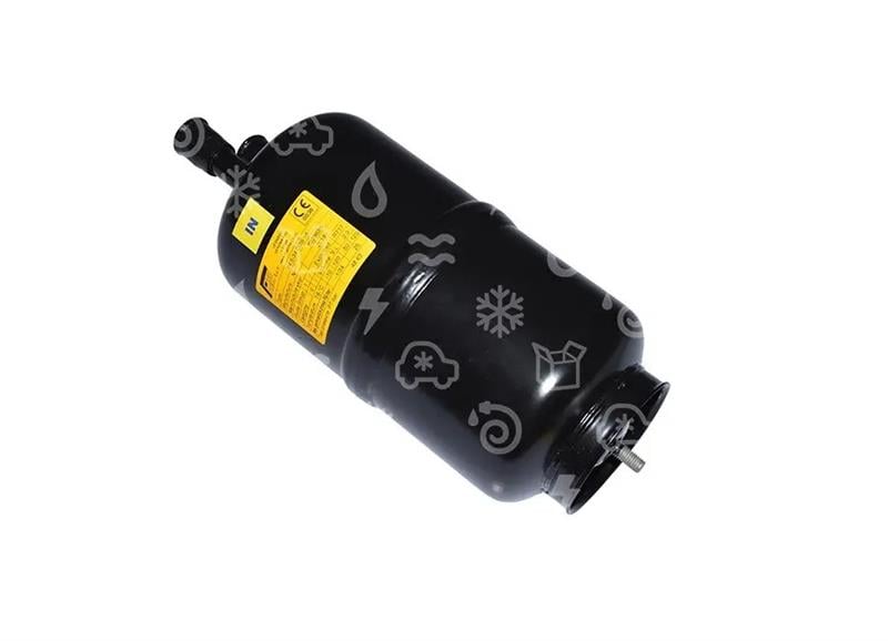 Flüssigkeitssammler Frigomec 04/S 34 16 mm, Volumen:2,3 l, Anschluss:16 mm ODS
