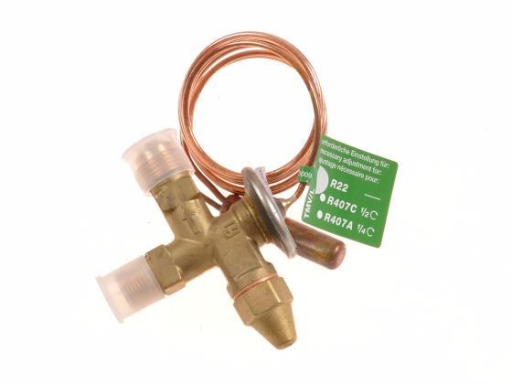Thermostatisches Expansionsventil Honeywell, TMV-00001, R22, R407C, R422D, ohne Düse