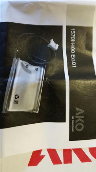 AKO Baterie 1570H400 Ed.01 - Li-Poly602439 +500mAh 3.7V