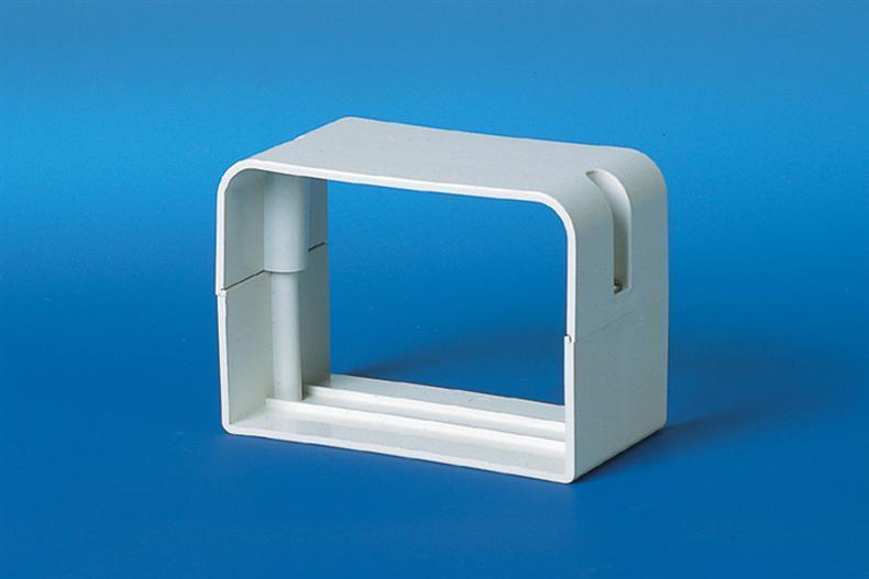 Airco-Duct Verbindungsstück 105 mm - RAL9002