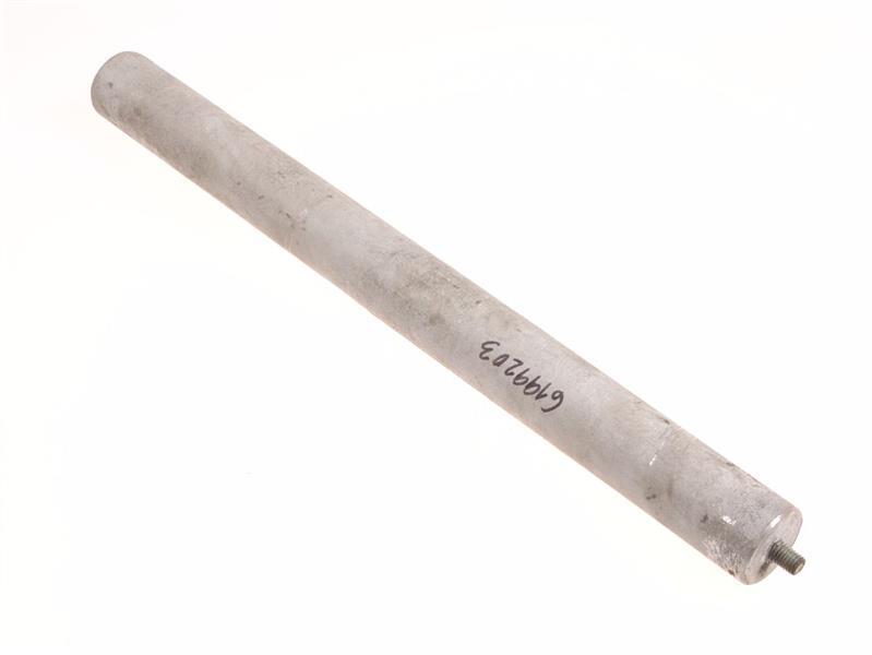 Magnesiumanode zur Korrosionsvermeidung in Warmwasserboilern, D x L 33x370 mm / M8x10