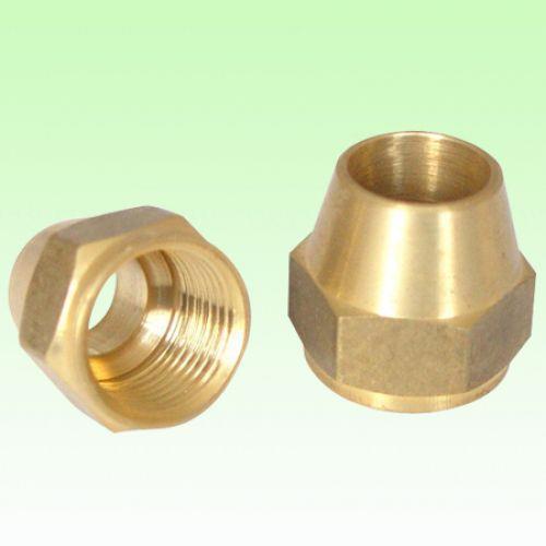 Bördelmutter / Überwurfmutter Gewinde 1/2" Lochgröße 12,7 mm (1/2") für Kältemittelleitung