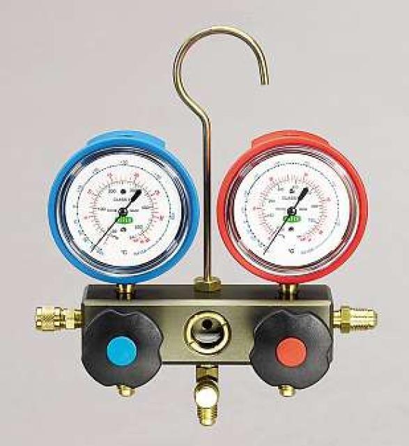 Refco M2-3-DS-R410A 9884093 2-Weg-Monteurhilfe inkl. Schläuche