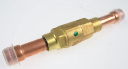 Rückschlagventil Castel 3130/M18, gerade Löt, 18 mm ODS, Kv 5 m3/h