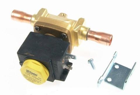 Magnetventil Castel, NC, Lötanschlüsse 12 mm, ODS, mit Spule, 1078/M12A6