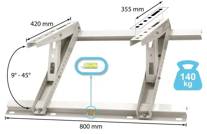 Dachkonsole, Tragkraft 140 Kg