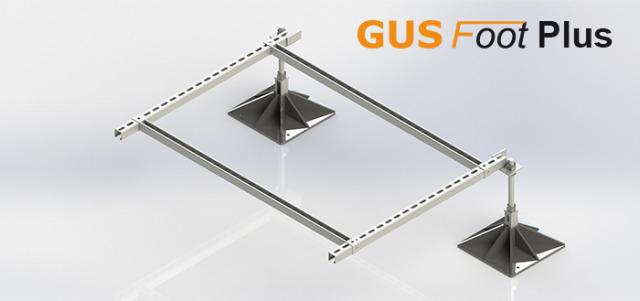 GUS 20147 1000x1200mm 800kg Foot Plus Erweiterung verzinkt