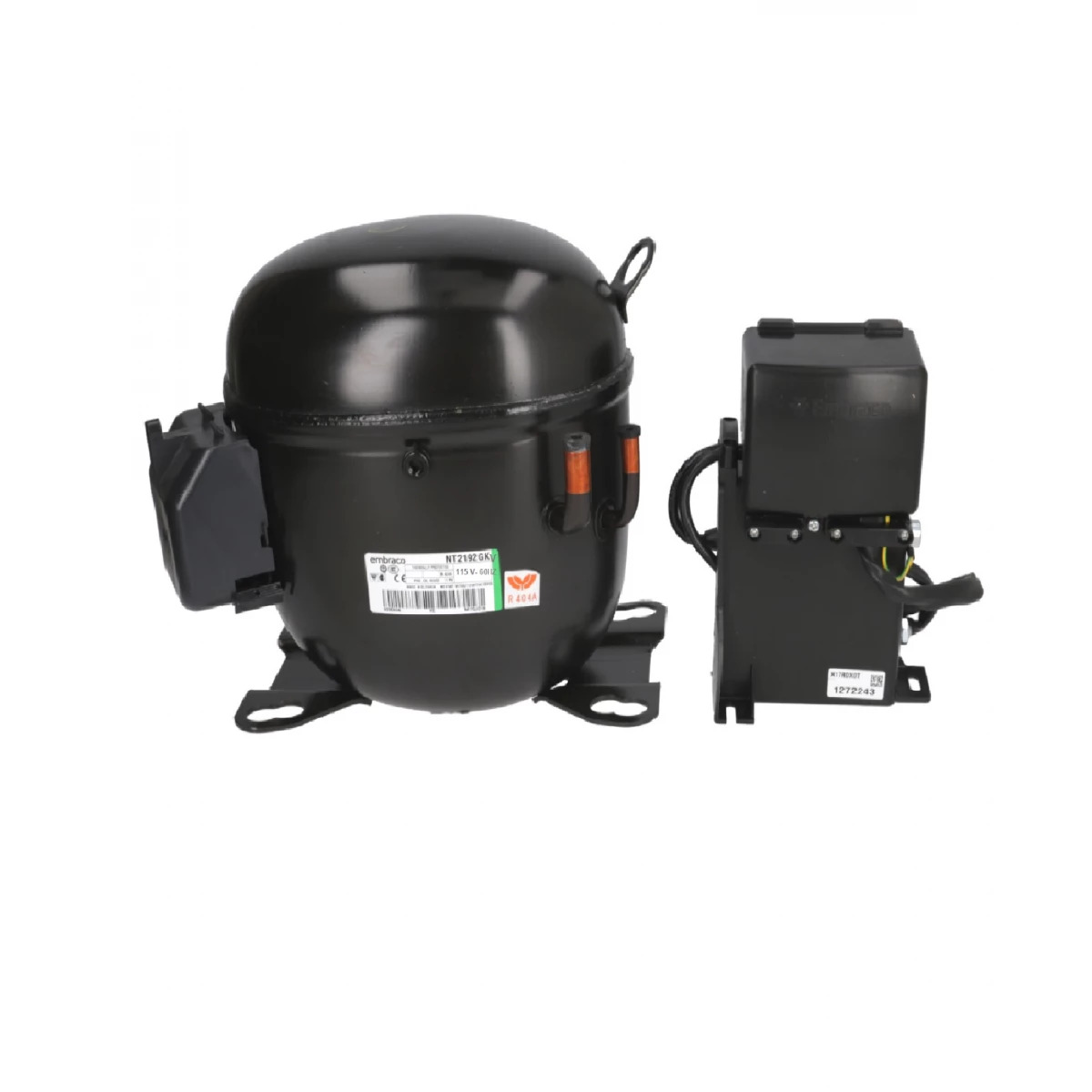 Embraco Verdichter NT2192GKV, LBP, R404A, 208-230V/1PH/60Hz, CSR