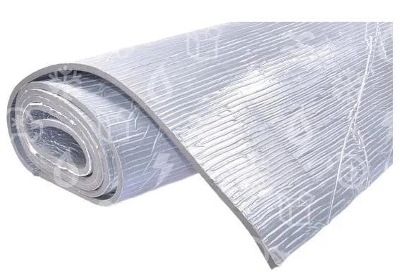 Selbstklebende Isoliermatte K-FLEX H DUCK 12 mm Aluminiuml, Breite 1,5 m, Länge 1 m