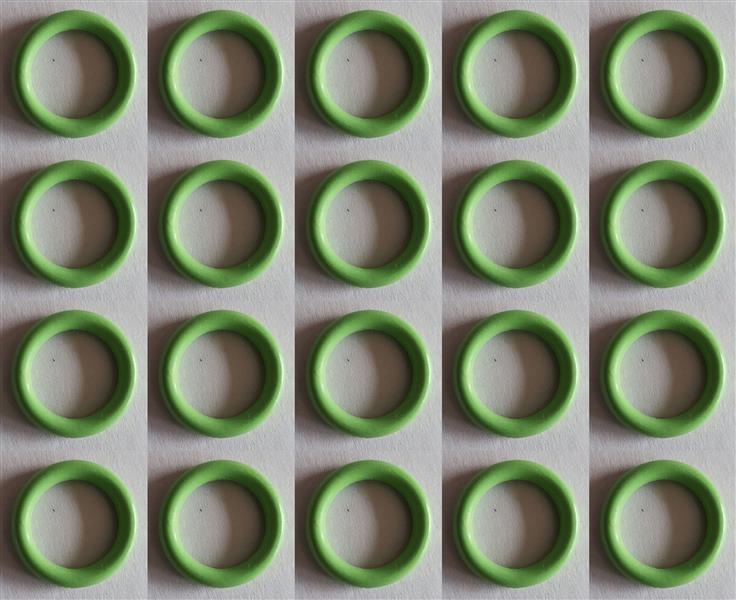 O-Ringe 6.8 x 1.9 mm Set (20 Stk) HNBR Gummi, für KFZ-Klimaanlagen R12 & R134a