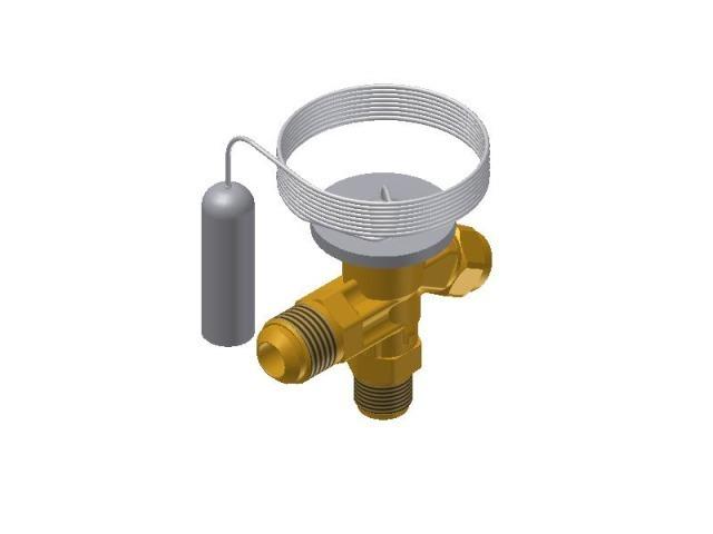 Thermostatisches Expansionsventil Oberteil Danfoss TEZ 5, R407C, ohne MOP 