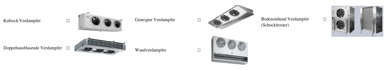 Verdampferanfrage