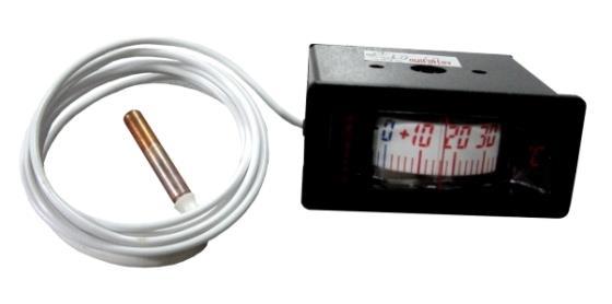 Kapillarthermometer, - 40 / +40° C, rechteckig