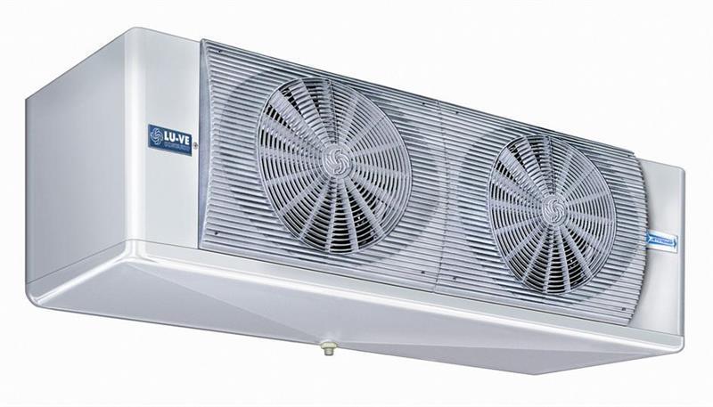 Verdampfer LU-VE SHS 18E, 1430 W, Lüfter 2x230 mm, el. Abtauung 
