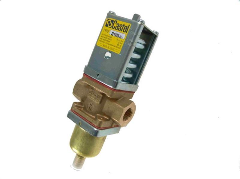 Kühlwasserregler Castel 3210/03, Anschluss 3/8", Kv = 2 m3/h