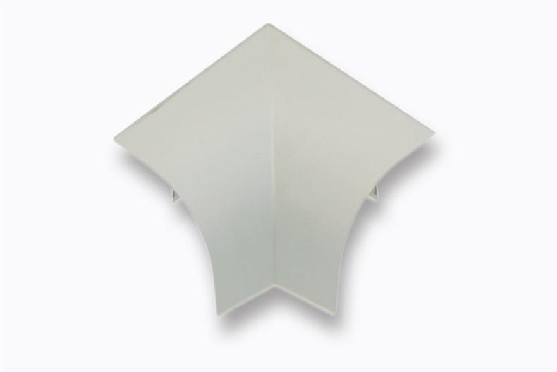 Abgerundete Außenecke - großes Modell PVC - RAL 9002