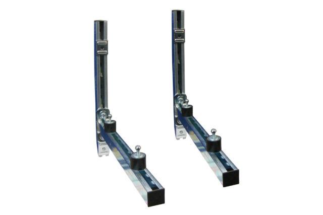 Kit Wandkonsolen verzinkt 38x40x520 mm inkl. Vibrationsdämpfer M8