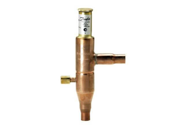 Verflüssigungsdruckregler Danfoss KVR 22, Löt 22 mm ODS