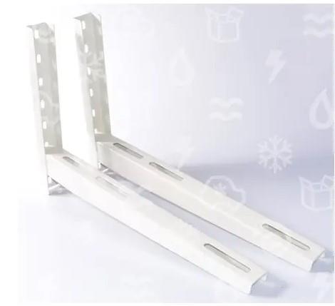 geschweißte Konsole L = 620 mm, H = 400 mm, M = 160 kg, weiß, RODIGAS