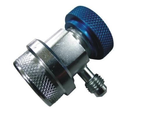 Serviceadapter Schnellkupplung für A/C Niederdruck, R134a, Außengewinde 1/4"SAE x 13mm