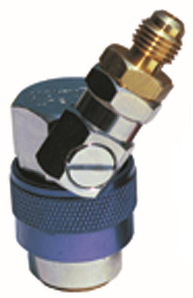Schnellkupplung blau Niederdruck BP, 3/8"SAE männlich-Anschluss WIGAM AV134-B6 